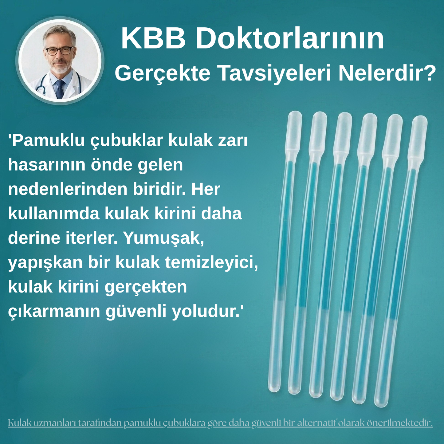 Kulak Temizleme Çubukları